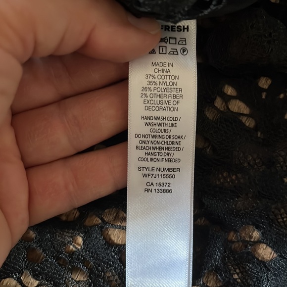 NWT Joe Fresh Lace Bomber Jacket - Picture 4 of 8